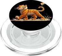 Grazioso costume da animali indiani per gli amanti delle tigri del Bengala PopSockets PopGrip per MagSafe
