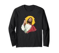 Grazioso Costume da Gesù con Il Pollice Maglia a Manica