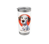 Grazioso cucciolo dalmata per innamorarsi Bicchiere termico in acciaio inox doppia parete