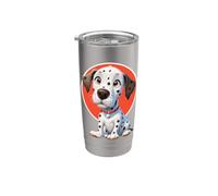 Grazioso cucciolo dalmata per innamorarsi Bicchiere termico in acciaio inox doppia parete