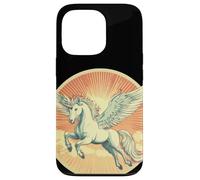 Grazioso Pegaso con ali celesti in volo Custodia per iPhone 13 Pro