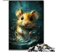 Grazioso puzzle da 1000 pezzi raffigurante una piccola tigre gialla,regalo per adolescenti,regalo di compleanno per trascorrere il tempo in casa,regali,decorazione da parete per ragazzi dai 14 anni
