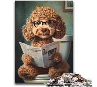 Grazioso puzzle Goldendoodle da 2000 pezzi per adulti, per gioco educativo e sfida giocattolo, ideale come regalo per tutta la famiglia (70X100cm)