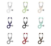 Grazioso set di spille animali: gatto, oca, stetoscopio e spille smaltate, Klein, Metallo non prezioso