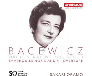Grazyna Bacewic Bacewicz: Orchestral Works: Symphonies Nos. 3 and 4/Overtur (CD)