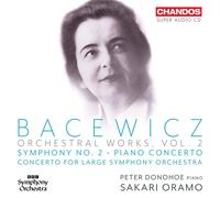 Grazyna Bacewicz - Orchestral Works, Volume 2 - Cd