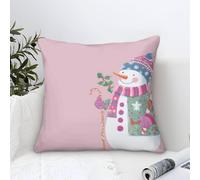 GRBASNDOU Cuscini Natalizi Per Divano 45x45cm Federe Natalizi Confortevoli E Durevoli, Perfette Per Ogni Momento Speciale