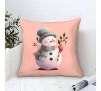 GRBASNDOU Cuscini Natalizi Per Divano 50x50cm Federe Natalizi Confortevoli E Durevoli, Perfette Per Ogni Momento Speciale