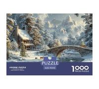 GRBASNDOU Puzzle 1000 Pezzi | La Magia Del Puzzle Natale | Per Adulti | Misura 70x50cm/1000pcs | Regalo