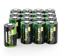 GRbatty 16 x Batterie CR2 Litio, 3V 1000mAh, Non Ricaricabili