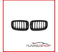 GRBMC1 GRIGLIA CALANDRA FRONTALE BMW X5 E70 X6 E71 08- NERO LUCIDO TuningShop-TT