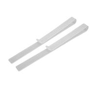 Grcfumo 1 coppia di supporti per supporti musicali, clip di supporto musicale acrilico chiaro, accessori per strumenti musicali per lo strumento di lettura musicale