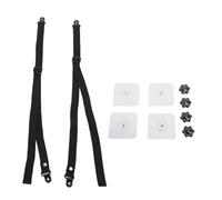GRCFUMO 2pcs TV Sicurezza TV cinghie, senza trapano cinghie di ancoraggio per pareti TV, ancore di mobili adesivi per il bambino a prova di bambino, muro, mobile, supporto per