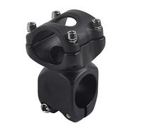 Grcfumo 31.8mm Handlebar Stem, Aluminium Alloy Wake Mountain Bike Stem, Short Handlebar Stem for Mountain Road Fixed Gear Bike (32mm)