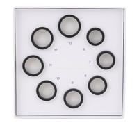 Grcfumo 8 Pcs Smart Rings Sizing Kit, Smart Rings Sizing Model, Rings Size Measurement Tool, Suitable for Sizes Ranging From Size 6 To Size 13