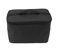 Grcfumo Borsa per la spesa coibentata da 10 litri, Borsa per la spesa coibentata riutilizzabile, Borsa termica, Borsa per il trasporto di alimenti in tessuto Oxford per (Nero)