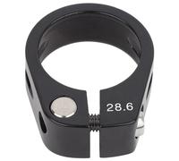 Grcfumo Clamp di tubo, guarnizioni del motore Powersports, CANSUCC da 28,6 mm in lega in lega di scarico in lega di scarico DOUP DOUP V Morsetto a banda per bici (Nero)