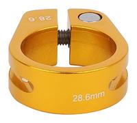 Grcfumo Clamp di tubo, guarnizioni del motore Powersports, CANSUCC da 28,6 mm in lega in lega di scarico in lega di scarico DOUP DOUP V Morsetto a banda per bici (Giallo)