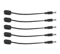 Grcfumo Connettore a clip per batteria da 9 V, adattatore di alimentazione con connettore a scatto, connettore per batteria per pedale effetti per chitarra