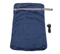 GRCFUMO Coperta Riscaldante USB, Tappetino Riscaldante con Controllo della Temperatura, Comodo Tappetino Riscaldante Senza Fili per Schiena, Collo, Spalle e Ginocchia (Blu navy)
