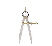 Grcfumo Divisore ala, calibro divisore in pelle regolabile in oro resistente alla ruggine ad alta precisione per mestieri in pelle fai -da -te (175 mm)