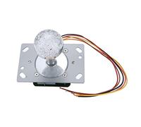 Grcfumo Game Stick, colorato joystick di gioco sensibile alla luce con cavo 5p, joystick per gioco di gioco a sfera di per la macchina per divertimenti di gioco Cool running