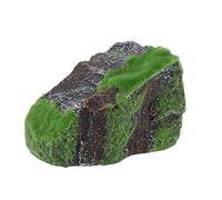 Grcfumo Grotta del nascondiglio dei rettili, Grotta delle tartarughe in resina, Decorazione dell'acquario, Piattaforma per crogiolarsi nella roccia dei rettili per Ragni Geco Rane