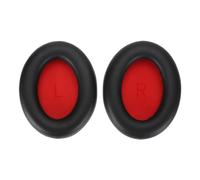 Grcfumo Headphone Earpads, Replacement Ear Pads, Leather Headset Ear Cushions, Suitable for Effectively Isolating Noise (Black)