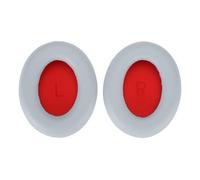 Grcfumo Headphone Earpads, Replacement Ear Pads, Leather Headset Ear Cushions, Suitable for Effectively Isolating Noise (Grey)