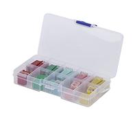 Grcfumo Kit di assortimento automatico per auto 20 pezzi, kit automobilistico, kit di assorgimento per auto stanrd set rettangolo 20A 30A 40A 50A 60A per Giappone e USA access