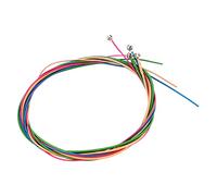 Grcfumo Kit di corde per chitarra da 4 pezzi, corde interne in filo di acciaio inossidabile da 120 cm, corde colorate per basso elettrico per chitarra acustica