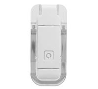 Grcfumo LED Light Bookmark Light, 3 luminosità Luce bianca calda Luce di lettura, clip portatile sulla lampada ai segnalibri per casa, scuole per bambini adulti (Bianco)