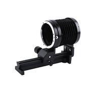 Grcfumo MACRO BASTROWS, Plastica in alluminio Tripode Monte estensione Monte estensione, tubo di prolunga Bellow lente macro per EF Mount Focus Camera