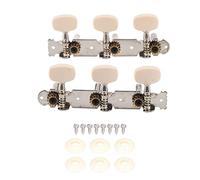 Grcfumo PEG di accordatura della chitarra, Tuners Macchine Doppi fori 3R 3L per chitarre classiche folk acustiche