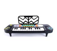 Grcfumo Piano elettrico, tastiera per l'apprendimento della musica elettronica di plastica, tastiera per pianoformi portatili per istruzione precoce (25 Keys 11 Modes)