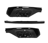 Grcfumo Pumper Pumper Tubo Diffusore Tastro, Spoiler Labbro Posteriore Nero Lucido, Labbro per paraurti Diffusore Posteriore per Sq 5 Q 5 Sportback 2021 e su (Cerchio Nero)