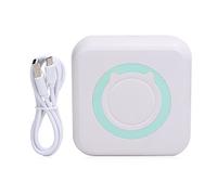 Grcfumo Stampante tascabile Mini, stampante per etichette termiche portatili da 57 mm, produttore di etichette tascabili Bluetooth per l'etichetta fotografica Note (Verde)