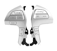 Grcfumo Steering Wheel Buttons, Steering Wheel Control Switch Button, Accurate Steering Wheel Buttons Switch for Driving