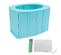 Grcfumo Travel Potty for Toddler, Easy Cleaning ABS Kids Portable Toilet, Folding Toddler Potty for Outdoor Emergency Camping