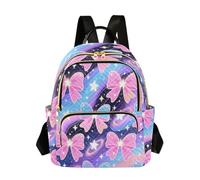 Grckit Celestial Kawaii Pattern Zaino da donna, 8,5 l, leggero, piccolo, con tasche con cerniera per lavoro e viaggio, A572, (14L) UK, Zaino daypack