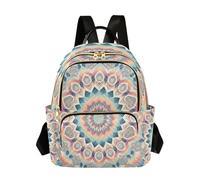 Grckit Kaleidoscope - Zaino da donna, 8,5 l, leggero, piccolo, con tasche con cerniera, per lavoro e viaggi, A452, 8,5 l, Zaino daypack