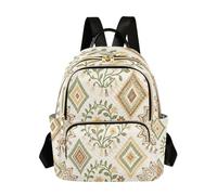 Grckit Zaino da donna con motivo mandala boho, 8,5 l, leggero, con tasche con cerniera, per lavoro e viaggi, A422, (14L) UK, Zaino daypack