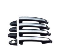 GRDDPLTU Maniglia Esterna Auto Per Hyundai Per Santa Per Fe 2.4L 3.5L | 2007-2012 Maniglia Per Porta Esterna Anteriore Posteriore Sinistra Destra 836512B000(4 Pcs Front Rear Kit)