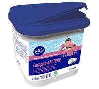 Gre 76012L Cloro Multifunzione per il Trattamento Piscina, 4 azioni, Speciale Liners, 5 kg