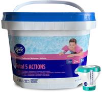 Gre 76068L Total 5 Actions, Multifunzioni 5 Azioni Pastiglie Da 250 Gr + Dosator
