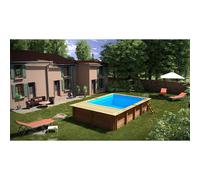 Gre Accessories Fodera Evora Plus Rectangular Wooden Pool´s