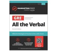 GRE All the Verbal (Tascabile) Manhattan Prep GRE Prep