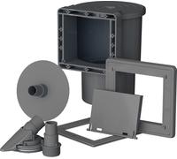 Gre AR100G - Skimmer per la Pulizia e la depurazione di Piscine Standard Grigio