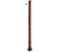 Doccia solare Maris Marte 20 lt imitazione legno acqua calda giardino piscine