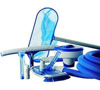 Gre AR20641 - Kit di pulizia per piscine smontabili. Pulitore manuale per piscine con una potenza minima di 0,3 CV. Per il fondo di piscine di piccole e medie dimensioni.
